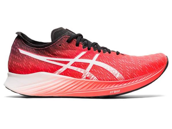 Asics Hardloopschoenen Heren, MAGIC SPEED Oranje/Rood/Wit - Asics Outlet | B2874960-VI